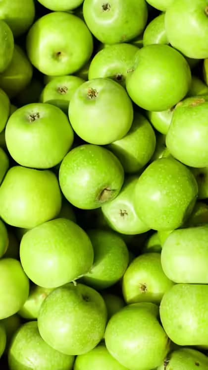 تفاح أخضر